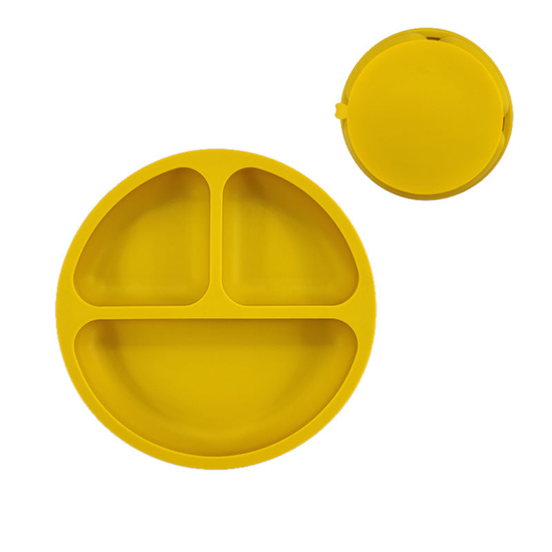 assiette en silicone pour enfant/bébé